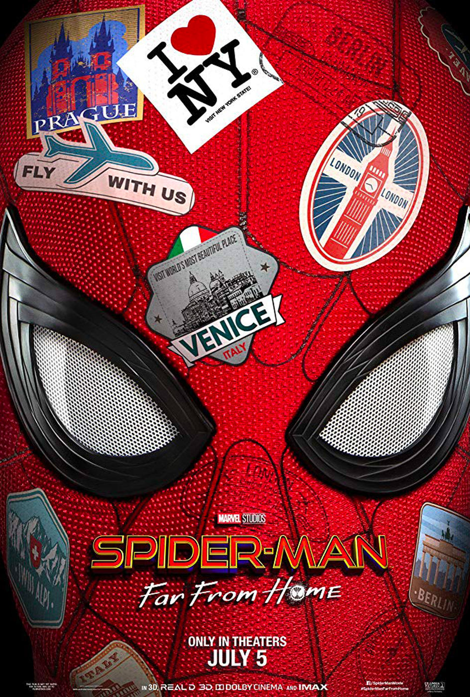 Locandina di Spiderman Far From Home