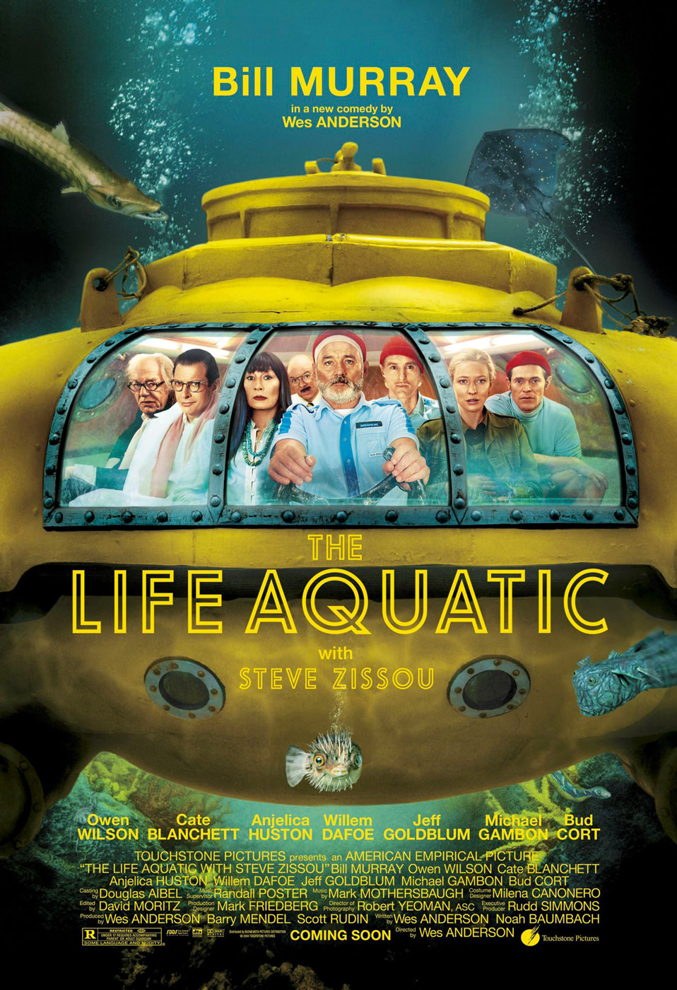 Locandina di The Life Aquatic with Steve Zissou